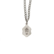 Petite Scalloped Miraculous Medal Necklace – 4 Styles
