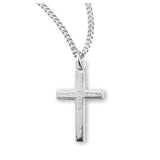 Vine Cross Necklace – Gold or Sterling Silver