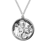 St. Benedict Exorcism & Jubilee Medal Necklace – Gold or Sterling Silver
