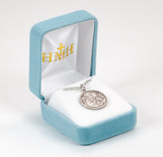 St. Benedict Exorcism & Jubilee Medal Necklace – Gold or Sterling Silver
