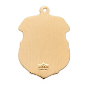 St. Michael Laser Cut Shield Medal Necklace – Gold or Sterling Silver