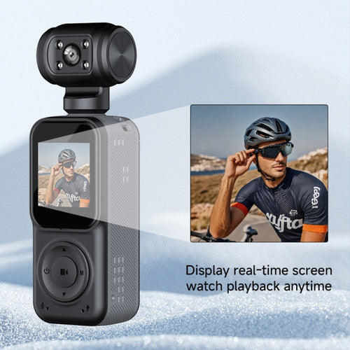 2025 New 2K Handheld Stabilizer Pocket Action Camera Gimbal with 270° Rotation, 1.3\