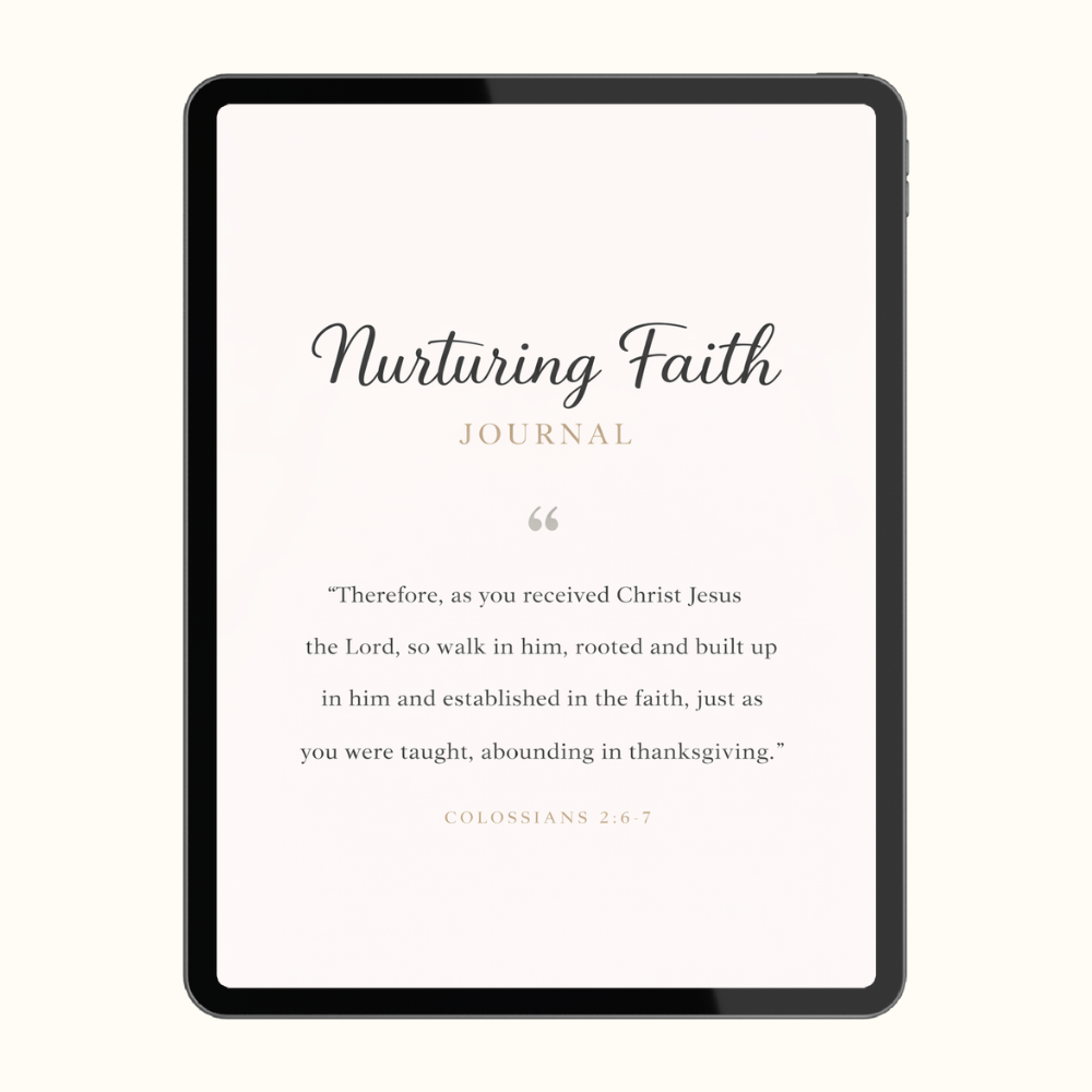 Nurturing Faith Digital Journal