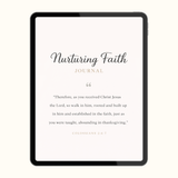 Nurturing Faith Digital Journal