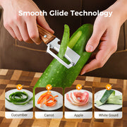 🥕 BUY 2 GET 1 FREE! 🔥 Multifunctional Vegetable Peeler for the Kitchen – Perfect for Fruits & Vegetables ✨