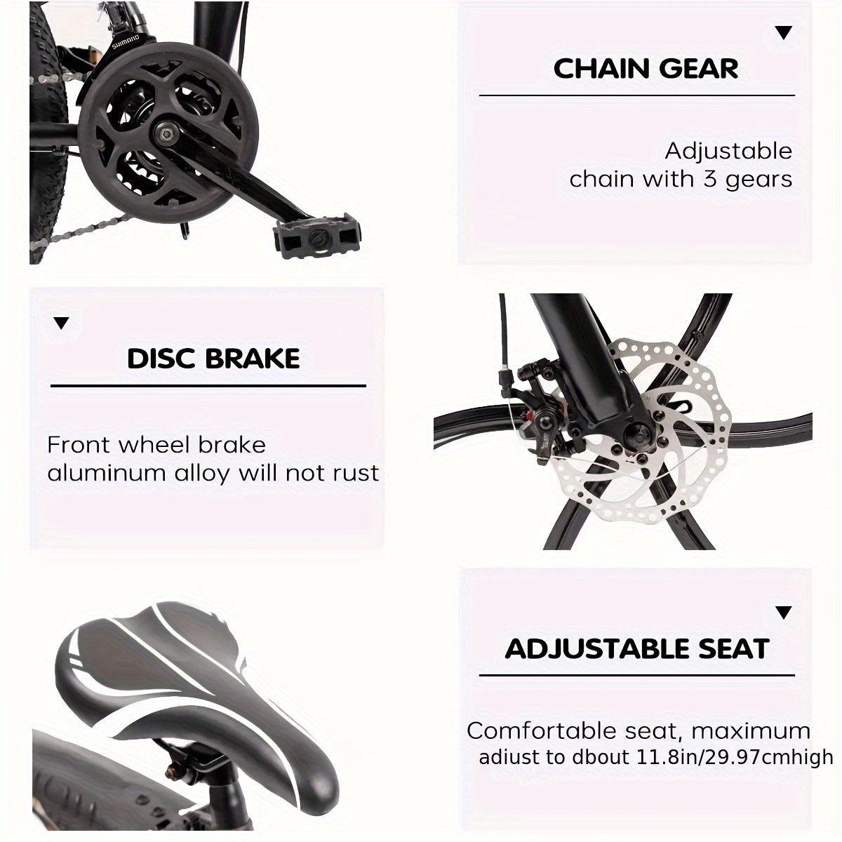 26 Inch Full-Suspension Folding Bike 26-Speed MTB with High-Carbon Steel Frame & Alloy Rims, Dual Disc Brakes & Foldable Design - Heavy-Duty Adult Folding Bicycle for Men\u002FWomen, Off-Road, Trail, Urban Commute ()