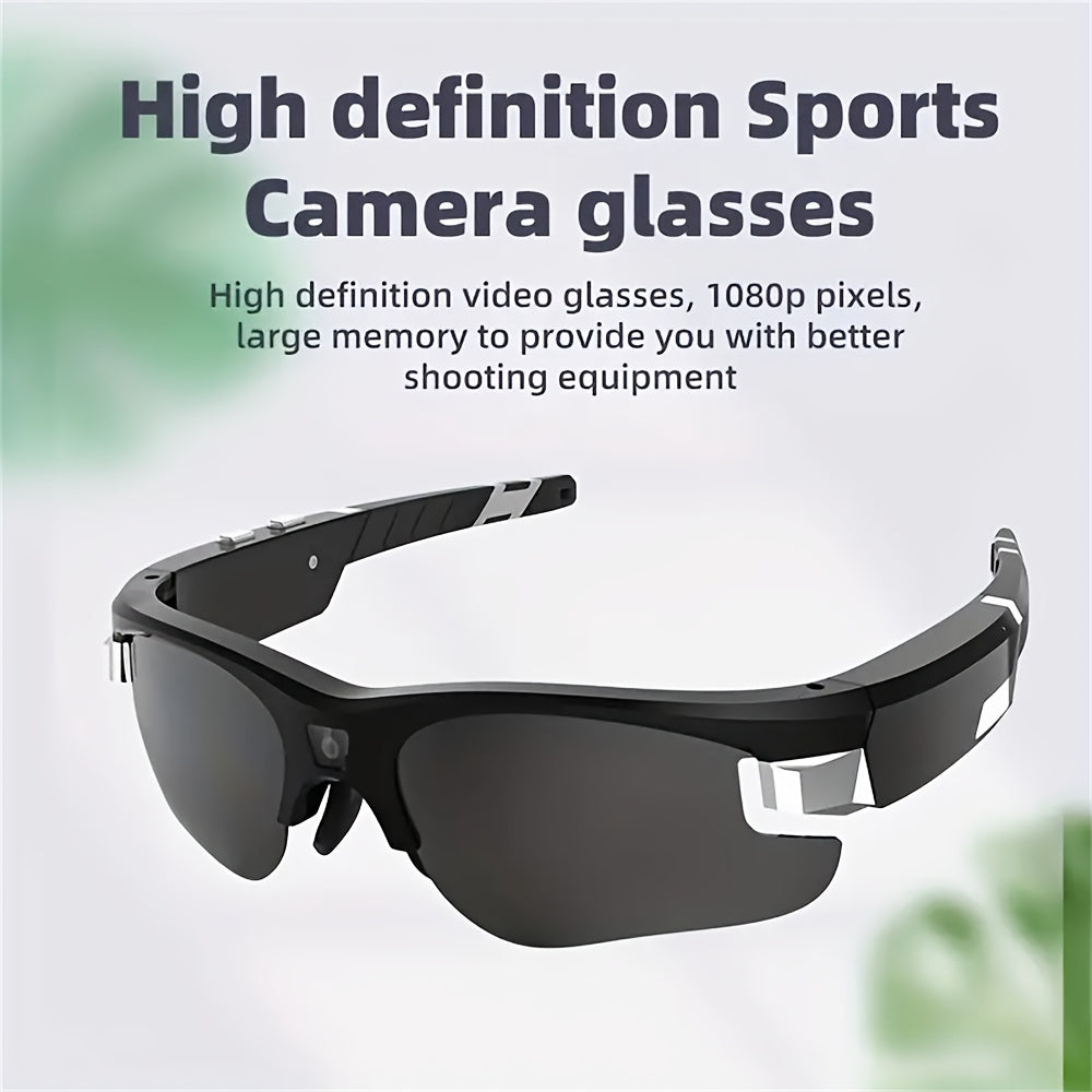 Outdoor Cycling Video Glasses Mountaineering Hiking Portable Video Recorder With 64G Memory Card And 2-hour Battery Life
