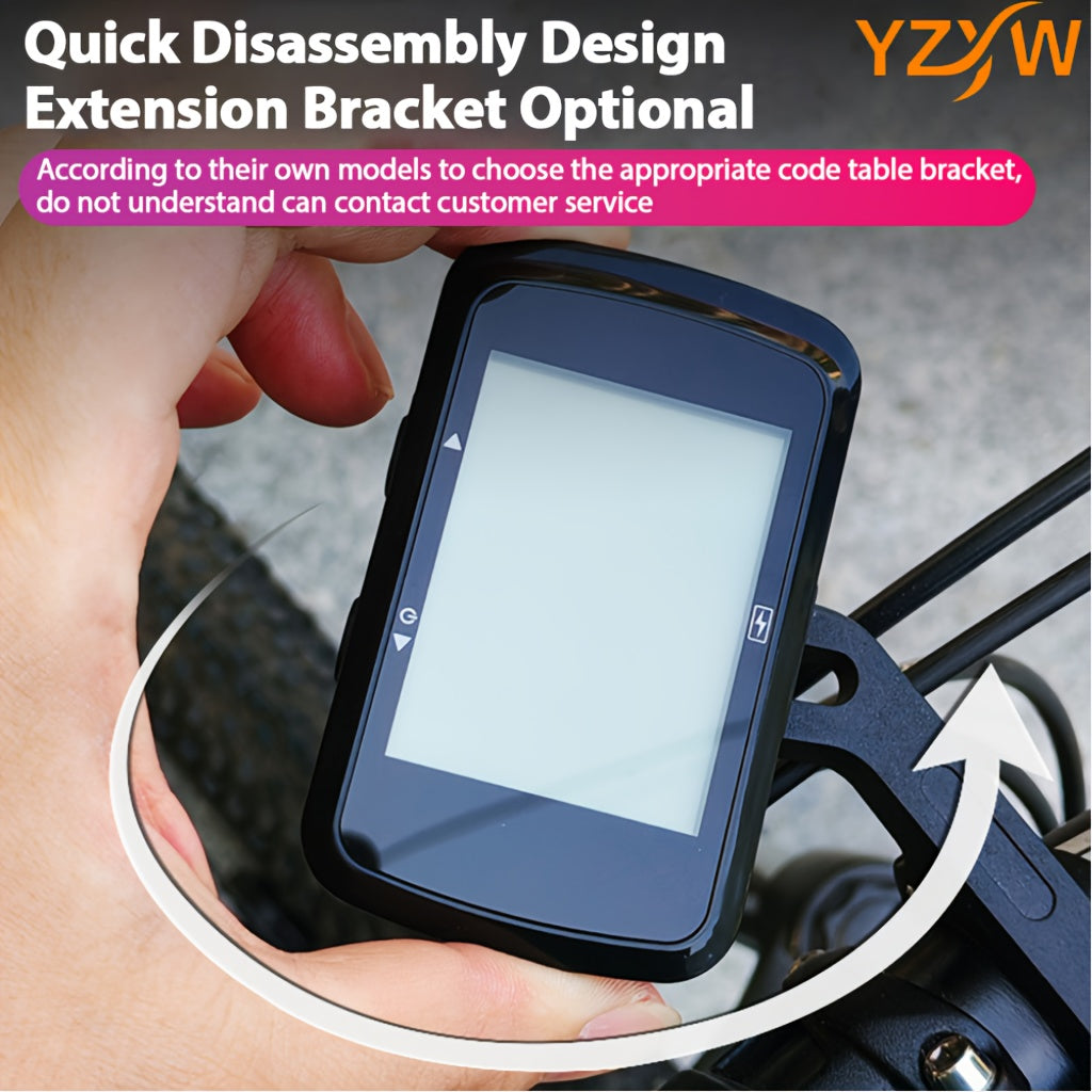 3in1 GPS Bicycle Computer, Strong LED Headlight + GPS Speedometer + Horn, Bike Speedometer, Ideal for Mountain And Road Bikes, Cycling Compture, Bicycle Computer Extension Bracket, Wireless Bike Odometer, Outdoor Cycling Accessories, Christmas Gift