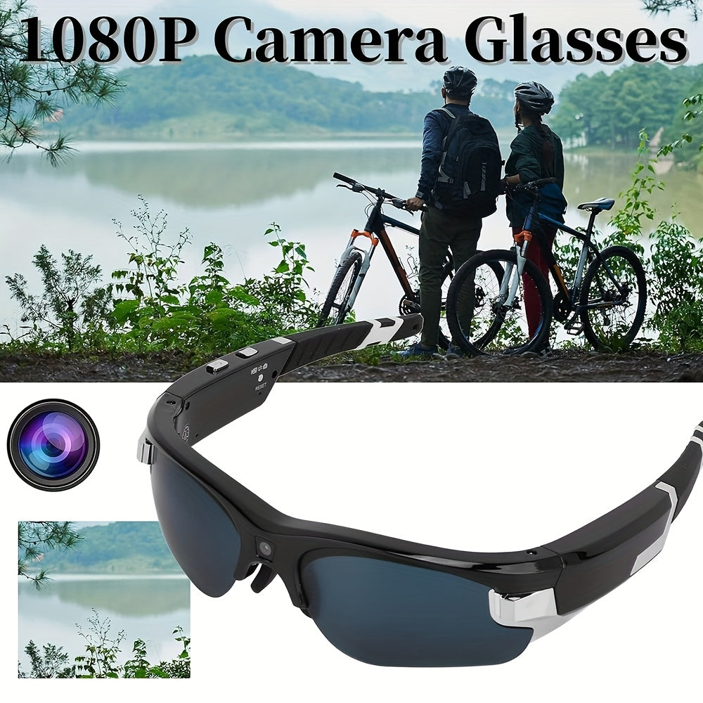 Outdoor Cycling Video Glasses Mountaineering Hiking Portable Video Recorder With 64G Memory Card And 2-hour Battery Life