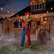 Axe-Wielding Clown Halloween Animatronic Decoration