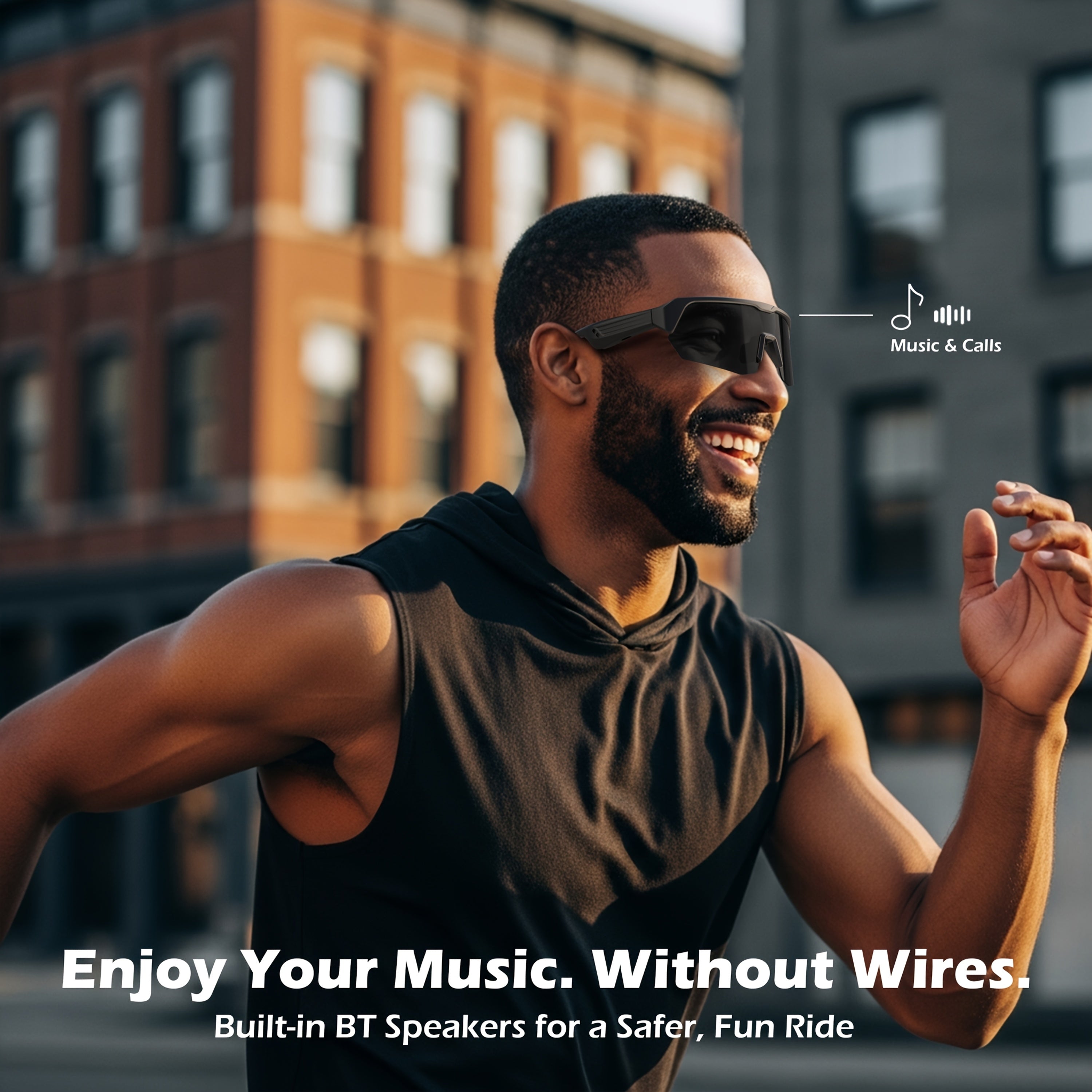 Smart with Open-Ear Audio, Hands-Free Calls & Music - Lightweight for,, And Adventures