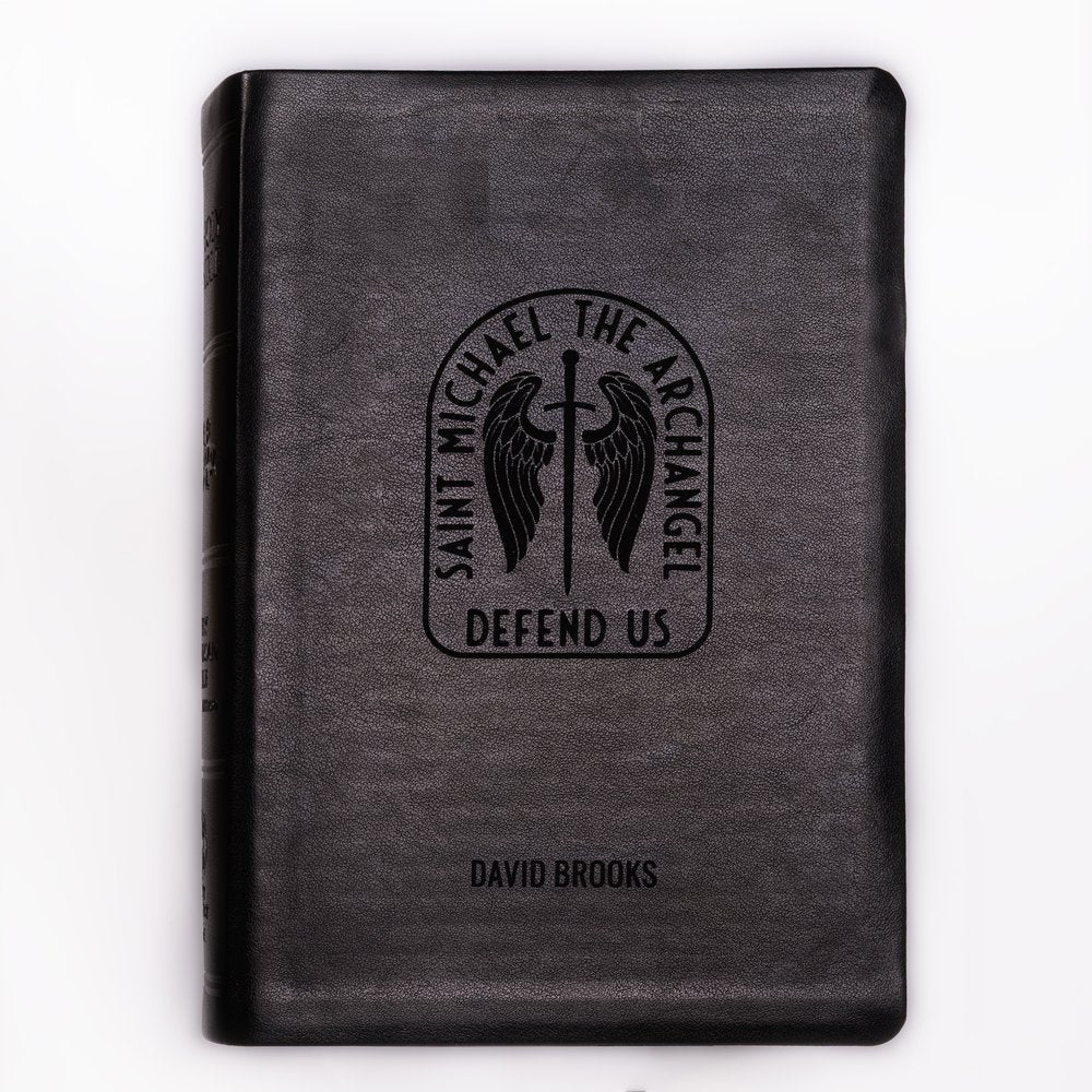 Personalized St. Michael Sword & Shield Bible