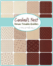 Cardinal's Nest Layer Cake | Kansas Troubles Quilters | Moda Fabrics | 50% Deposit February 2027 Preorder