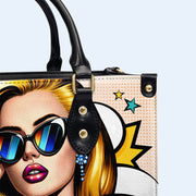 It Is What It Is - Personalized Custom Leather Handbag - DB21