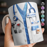 Customize With Your Favorite Doctor's Name And Tools - Personalized Custom Coffee Mug - DOC078_MG