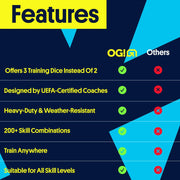 Open Goaaal® Soccer Training Dice | The 216-Drill Coaching System