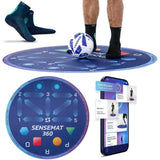 Cognitive + Footwork Soccer Training Mat | SenseMat 360
