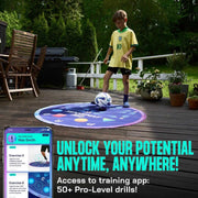 Cognitive + Footwork Soccer Training Mat | SenseMat 360
