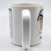 DOCTOR Nutritional Facts, Dedicated Healthcare Hero, Nutritional Label - Personalized Custom Coffee Mug - GRAD279_MG