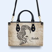 Latina Girl - Personalized Custom Leather Handbag - HG36
