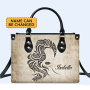 Latina Girl - Personalized Custom Leather Handbag - HG36