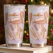 Hair Stylist Life Is Beautiful With Hair Dryer And Tools - Personalized Custom Stainless Steel Tumbler 20oz 30oz - HOB119_TB