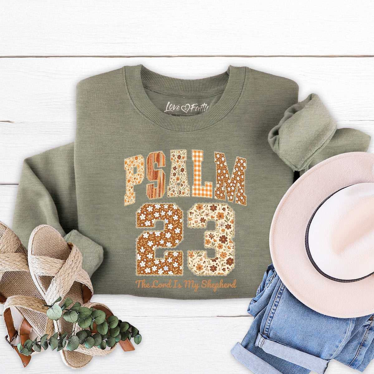 Psalm 23 Sweatshirt