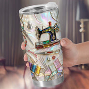 Timeless Things Appreciated More Than You Can Sew - Personalized Custom Stainless Steel Tumbler 20oz 30oz - JBS043_TB