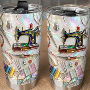 Timeless Things Appreciated More Than You Can Sew - Personalized Custom Stainless Steel Tumbler 20oz 30oz - JBS043_TB