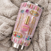 Stay Fabulous With A Touch Of Sparkle Nails And Manicure Tools - Personalized Custom Stainless Steel Tumbler 20oz 30oz - JBS130_TB