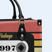 Vintage Limited Edition - Personalized Custom Leather Handbag - MM08V