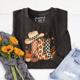 Fall Boots Sweatshirt