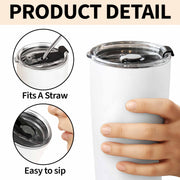 Nutrition Facts For Miracle Worker, Ideal Gift For Nurses - Personalized Custom Stainless Steel Tumbler 20oz 30oz - NUR059_TB