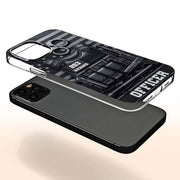 For Officers, Tactical Gear Design - Personalized Clear Phone Case - OFC040_PHC