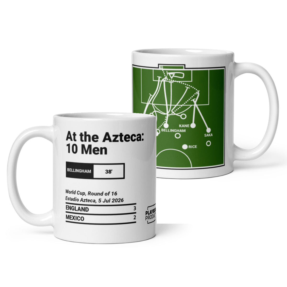 England National Team Greatest Goals Mug: At the Azteca: 10 Men (2026)