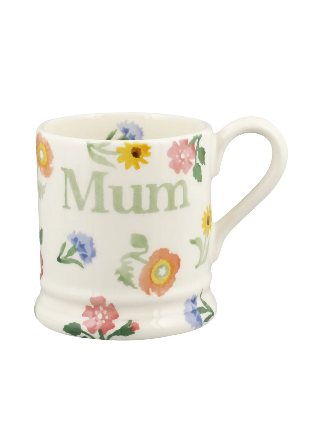 Poppies & Pinks Mum 1/2 Pint Mug