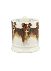 Staffordshire Bull Terrier 1/2 Pint Mug