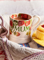 Strawberries Mum 1/2 Pint Mug