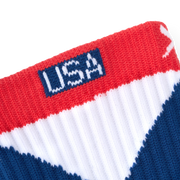 LUX Soccer Grip Calf Socks – Team USA Edition | Anti-Slip Performance Soccer Socks
