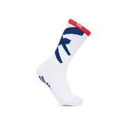 LUX Soccer Grip Calf Socks – Team USA Edition | Anti-Slip Performance Soccer Socks