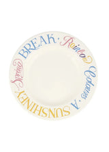 Easter Toast 10 1/2 Inch Plate
