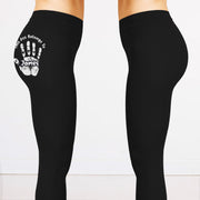 This Beauty Belongs To, Handprint Design - Personalized Women Leggings - WIF044_WLEG