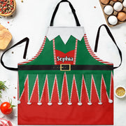 Spread The Holiday Joy, Personalized Elf Costume With Belt - Personalized Apron - XMAS235_AAP