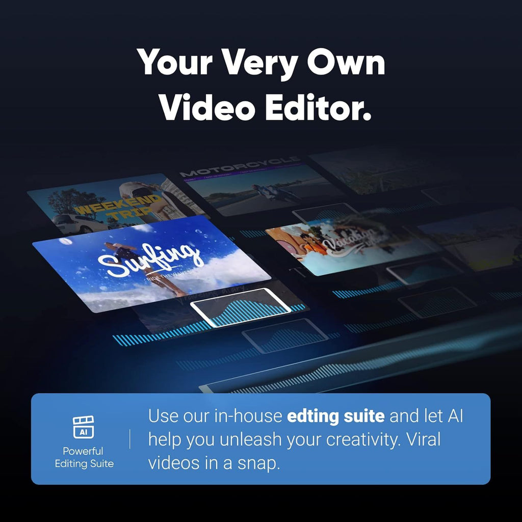 Insta360 X3 Waterproof 360 Action Camera 5.7K 72MP 360 Photo, 4K Single-Lens, 60fps Touchscreen, AI Editing (Renewed)