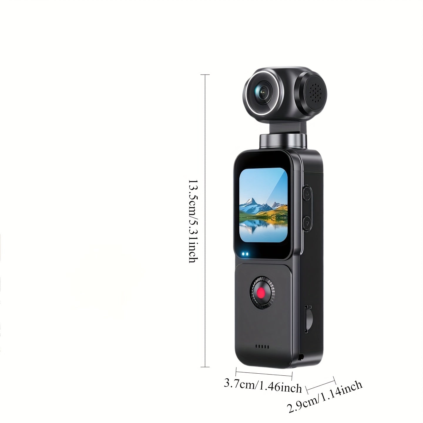 5K Pocket Digital Camera with 1.33\