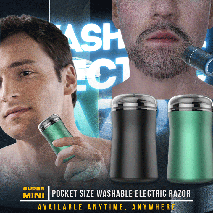 🔥🔥🔥 50% discount! 💎  Mini shaver that can be washed and taken anywhere 🪒