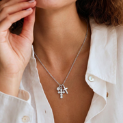 Charm Cross Necklace
