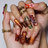 Oceanic Creature Luxury Statement Press On Nails