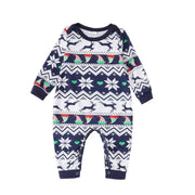 Blue Elk Elf Matching Family Christmas Pajamas