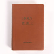Personalized Ultrasoft Brown Holy Bible